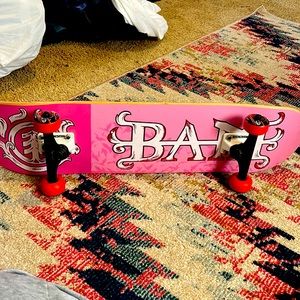 Rare element Bam margerea skate board with spitfire wheels on Ruckus